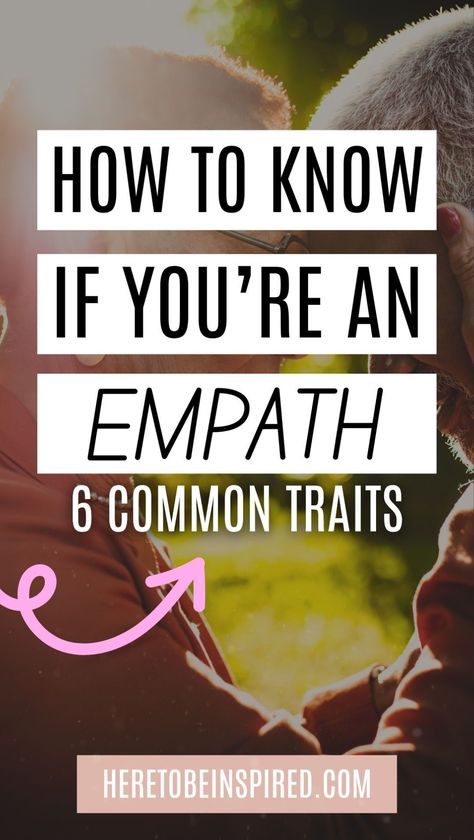 Do you feel like you are an empath? Find out for sure with these six traits that an intuitive empath would have! In this post I'll be answering common questions like, what is an empath, am I an empath and how to be an empath while taking a look at the different traits people all have in common when they have the high emotional awareness of an emptath! Empath Quiz, Empath Types, What Is An Empath, Empathic People, Empath Traits, Infj Psychology, Intuitive Empath, Spiritual Psychology, An Empath