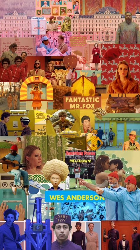 Wes Anderson Computer Wallpaper, Wes Anderson Movie Outfits, We Anderson Aesthetic, Wes Anderson Mood Board, Wes Anderson Scenes, Wes Anderson Aesthetic Wallpaper, Rushmore Aesthetic, Wes Anderson Aesthetic Outfits, Wes Anderson Outfit Inspiration