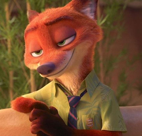 Fox In Zootopia, Nick The Fox Zootopia, Nick Fox Zootopia, Nick Wilde Aesthetic, Hot Characters Cartoon, Hear Me Out Crushes, Hear Me Put Characters, Nickwilde Zootopia, Nick From Zootopia