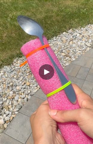 Pool Noodle Hacks, Noodle Ideas, Noodle Hacks, Noodles Ideas, Pool Noodle, Pool Noodles, Over The Edge, One Two Three, Home Camera