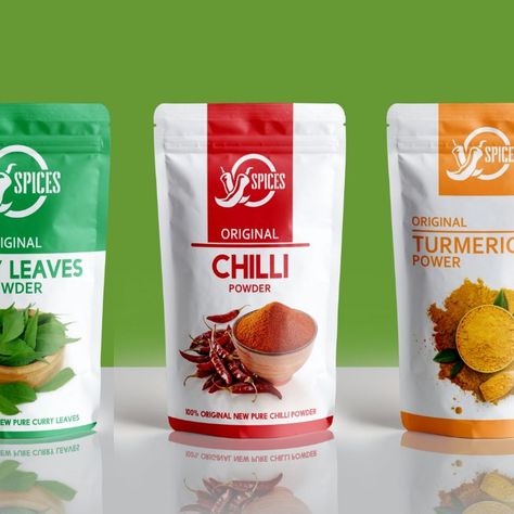 I will label design and packaging design Food Product Packaging Design, Packing Design Creative, Pouch Bag Design, Seasoning Labels, Creative Label Design, Food Label Design, Coffee Label Design, Pouch Packaging Design, Spice Packaging