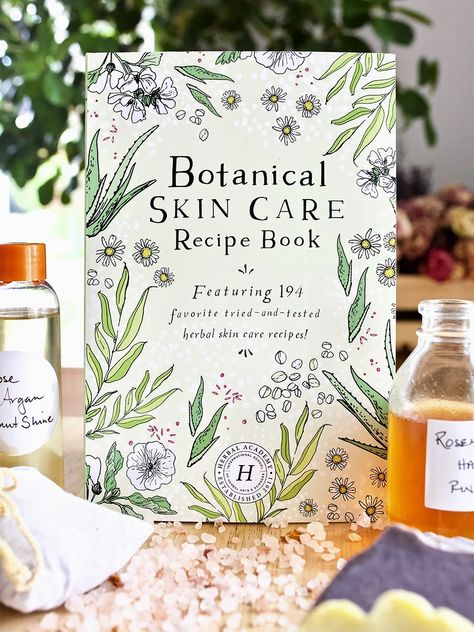 Recipe Book Covers, Body Care Recipes, Herbal Academy, Botanics Skin Care, Herbal Skin Care, Diy Lotion, Diy Body Care, Image Skincare, Diy Skincare