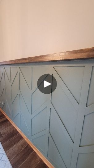 Wainscoting With Picture Ledge, Board And Batten Wall With Shelf, Boho Hallway Ideas, Half Wall Paneling Ideas Living Room, Paneling Walls Makeover, Mdf Wall Panel Ideas, Picture Ledge Ideas, Kitchen Accent Wall Ideas, Chevron Accent Wall