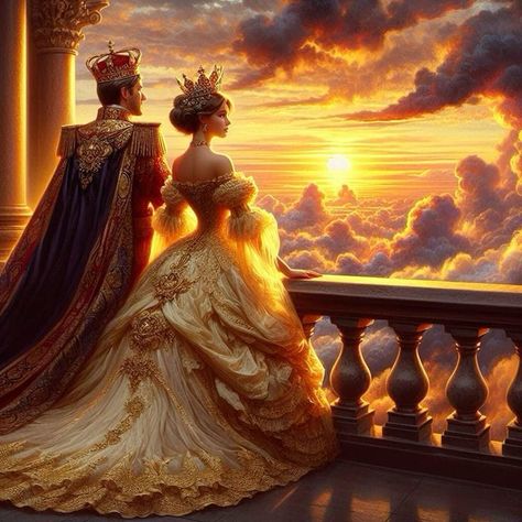 Fantasy Royalty, Spiritual Images, Real Princess, Fantasy Couples, Fantasy Princess, Angel Warrior, Cute Disney Pictures, Fantasy Places, Landscape Artwork