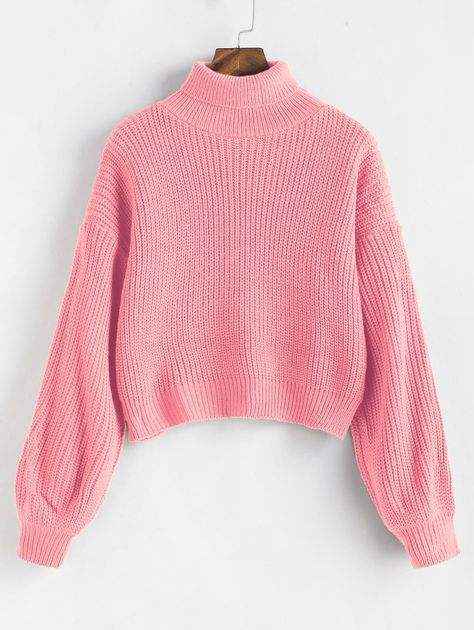 Turtleneck Lantern Sleeves Chunky Sweater  BLACK DARK GOLDENROD GRAY CLOUD GREEN PINK RED WINE WARM WHITE , #Affiliate, #BLACK, #Sweater, #GOLDENROD, #DARK, #Lantern #Ad Pink Sweater Men, Pink Sweater Fall, Pink Sweater Outfit, Dusty Pink Sweater, Bright Pink Sweater, Mystic Pizza, Baby Pink Sweater, Sweater Aesthetic, Pink Oversized Sweater