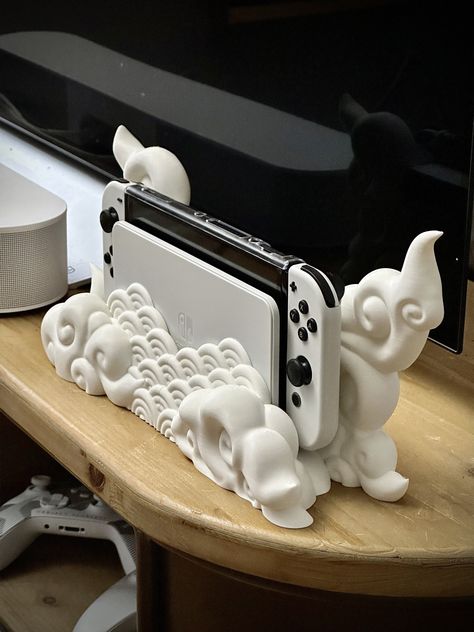 3d Printed Switch Stand, Switch 3d Print, 3d Printing Games, Aesthetic Things To 3d Print, Cool Things To 3d Print Fun, 3d Printer Aesthetic, D&d 3d Print, 3d Printed Aesthetic, Smooth 3d Prints