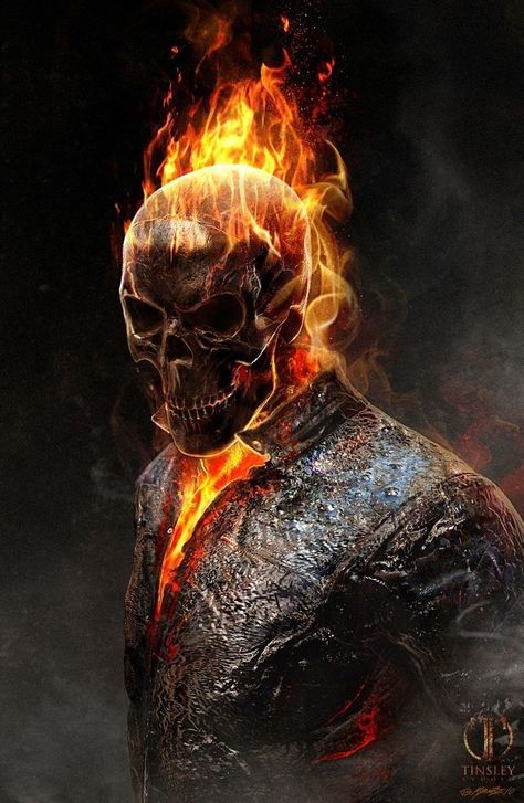 Ghost Rider Tattoo, Ghost Rider Movie, Fogo Gif, Ghost Rider Johnny Blaze, Ghost Rider Pictures, Ghost Rider Wallpaper, Spirit Of Vengeance, Johnny Blaze, Whatsapp Wallpapers Hd