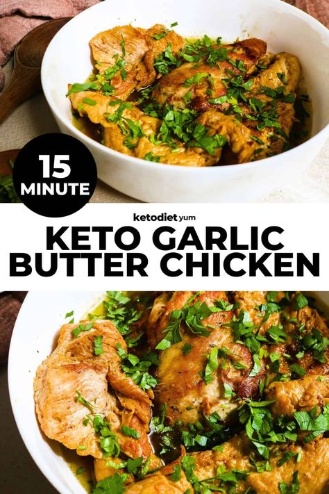 Garlic Butter Chicken Breast Recipe Garlic Butter Chicken Breast, Garlic Chicken Breast Recipes, Leftover Chicken Breast, Sea Food Salad Recipes, Chicken Breast Recipe, Low Carb Pasta, Garlic Butter Chicken, Garlic Butter Sauce, Breast Recipe