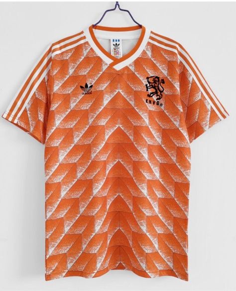 Retro Holland Football Shirt Adidas Sponsor Retro Football Jersey, Retro Football Shirts, Retro Football, Soccer Shirts, Football Shirt, Soccer Jersey, Football Shirts, Holland, United Kingdom