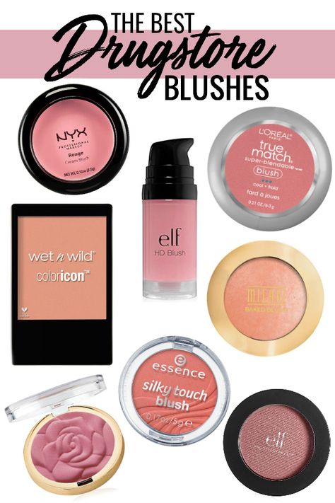 The Best Drugstore Blushes #drugstore #makeuptips #beautyblogger #drugstorebeauty #drugstoremakeup #drugstoreblushes #makeup Pink, Make Up, Best Drugstore Blush, Blush Beauty, Skin Type, My Pictures, Blush, Good Things, Skin