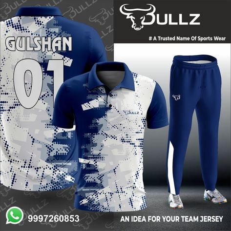 Custom Cricket Dress , available in new designs and in best fabric which is suitable for summer. For your queries plz contact us on what’s app and calling no. +91-9997260853 Cricket Jersey Design, Cricket Uniforms, Cricket Uniform, Cricket Dress, Adidas Outfit Men, Cricket Jersey, Sports Tshirt Designs, Sport Shirt Design, Sports Jersey Design