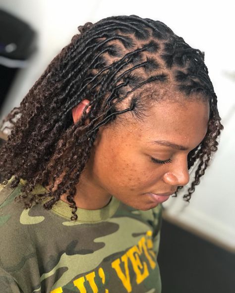 “I can see my scalp” 🤣🤣 Everyone after a FRESH retwist 💛-See previous post for before photos. . . . . . #locs #starterlocs #2strandtwist… Starter Loc Journey, Female Locs, Locs Styling, Mini Locs, Loc Crown, Men's Braids, Locs Color, Locs Inspiration, Dreadlocks Hairstyles