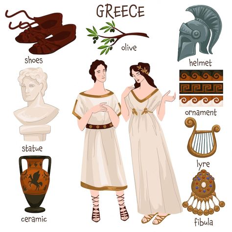 Greek Clothes, Queer Prom, Greece People, Classic Statue, Ancient Greek Clothing, Greece Women, Olive Shoes, Greek Dress, Greek Women