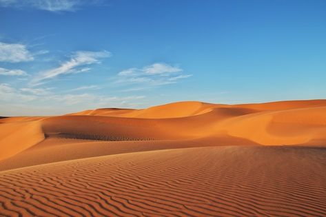 Photo dunes in the sahara desert in the ... | Premium Photo #Freepik #photo #sahara #sand-dunes #desert #dune Backgrounds Gacha, Africa Landscape, Sudan Flag, Sand Landscape, Background Tree, Desert Hills, Desert Background, Thumbnail Background, Abandoned City