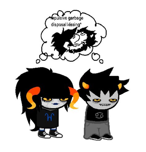 More Aremis x Karkat stuffs + a comic thingy I love themAGHH,, Aremis's sprite on the 4th slide was made using the troll maker on farrago fiction btw (also reposted because i forgot a slide???apparently???) — #homestuck #homestuckfanart #homestuckoc #homestuckocs #homestuckkarkat #karkat #karkatvantas #hskarkat #originalcharacter #oc #ocxcanon #karkatvantasfanart #trolloc #digitalart Troll Oc, Dope Drawings, Homestuck Karkat, Home Stuck, Awesome Art, I Forgot, Homestuck, Cool Art, Digital Art