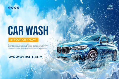 Car Wash Business Flyers, Event Flyers, Austin Design, Online Ads, Business Flyer, Car Wash, Design Process, ? Logo, Quick Saves