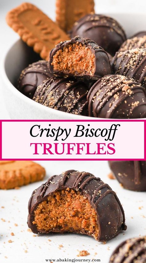 Biscoff Balls, Biscoff Truffles, Chocolate Raspberry Cake Recipe, Raspberry Cake Recipes, Showstopper Dessert, Desserts For Kids, Biscoff Recipes, Xmas Recipes, Dessert Oreo