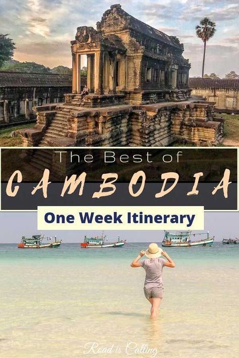 This one week Cambodia itinerary highlights only the best attractions and sights. This country is surprising and shocking at the same time. Check this out and start planning your trip to Cambodia #cambodiatravel #bestofcambodia Thailand And Cambodia Itinerary, Cambodia Travel Itinerary, Vietnam Cambodia Itinerary, Cambodia Itinerary, Travel Cambodia, Tonle Sap, Backpacking Asia, Cambodia Travel, Travel Destinations Asia