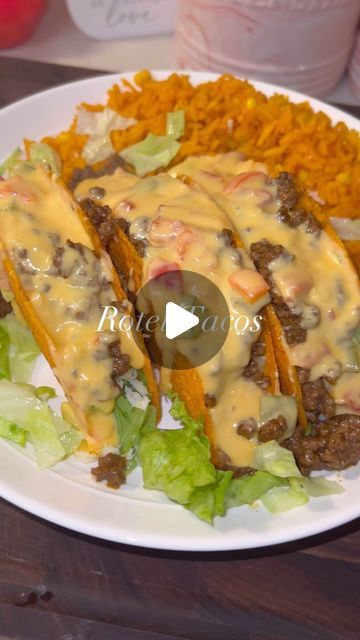 Rotel Tacos, Rotel Cheese, Rotel Recipes, Taco Tuesday Recipes, Cobb Salad Recipe, Ground Turkey Tacos, Turkey Tacos, Ground Beef Tacos, Tacos Beef