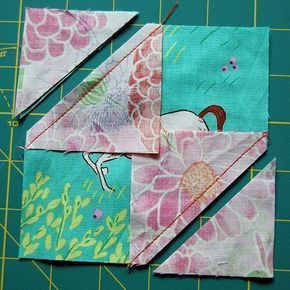 Today we’re going to cover a basic quilt block: the Diamond in a Square. The traditional way would have you cut a diamond and four triangle pieces, but we have an easier method for foolproof… Patchwork, Jelly Rolls, History Of Quilting, Patchwork Diy, Basic Quilt, Quick Quilt, Quilt Square Patterns, Star Quilt Blocks, Patchwork Quilt Patterns