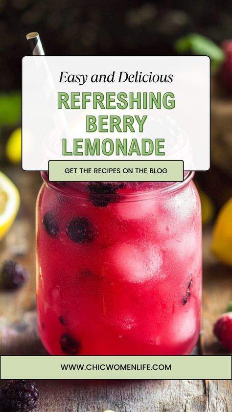 Refreshing Berry Lemonade Grape Lemonade Recipe, Lemonade Syrup, Planning A Picnic, Dessert Quotes, Berry Lemonade, Flavored Lemonade, Glass Of Lemonade, Recipes Drinks, Lemonade Cocktail