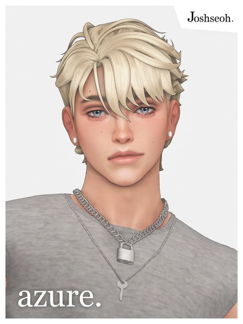 Sims 4 Cc Poofy Hair, Sims 4 Cc Mullet, Sims 4 Mullet, Sims 4 Hair Male, Sims 4 Male Clothes, Sims 4 Tsr, The Sims 4 Skin, Sims Packs, Scrub Corpo