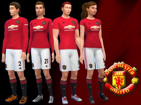 Sims 4 Cc Soccer Jersey, Sims 4 Football Uniform Cc, Sims 4 Soccer Jersey, Sims 4 Soccer Uniform, Sims 4 Cc Football Jersey, Sims 4 Football Uniform, Sims 4 Soccer Cc, Sims 4 Football Cc, Man United Kit