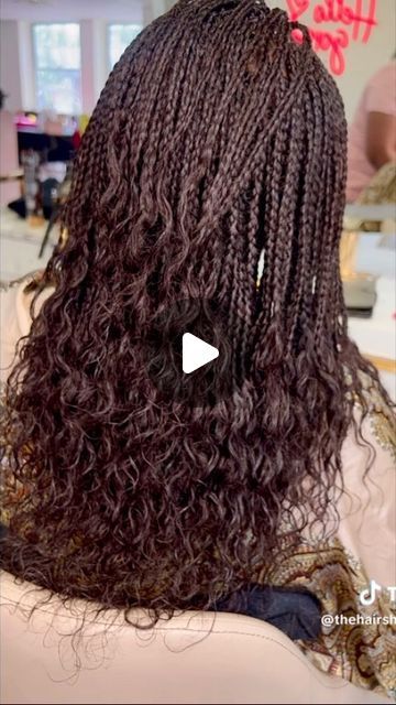 Wet And Wavy Braids, Wavy Braids, Wet And Wavy Hair, Braiding Styles, Order Here, Boho Braids, Loose Hairstyles, Braid Styles, Low Maintenance