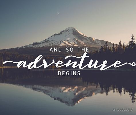 Nature, Wall Decor Tapestry, New Adventure Quotes, Mountain Quotes, Mountain Wall Decor, Grandma Quotes, Vacation Quotes, The Adventure Begins, And So It Begins