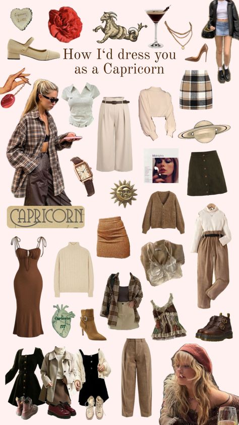 #capricorn #outfits #aesthetic Capricorn Outfits Aesthetic, Capricorn Outfits, Part Of Fortune, Capricorn Aesthetic, Capricorn Rising, Academia Fashion, Work Attire, Outfits Aesthetic, Elegant Dresses