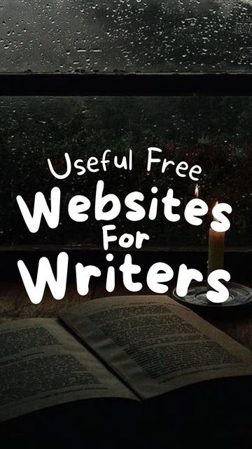 Websites For Fantasy Writers, Website To Write A Book, Free Writing Websites, Resources For Writers, Best Websites For Writers, Writing Websites For Writers, Editing Tips Writing, Websites To Write A Book, Useful Websites For Writers