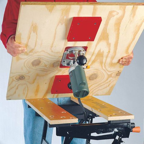 Arbejdsplads Garage, Portable Router Table, Homemade Router Table, Diy Router Table, Router Table Plans, Diy Router, Craft Table Diy, Router Projects, Woodworking Patterns