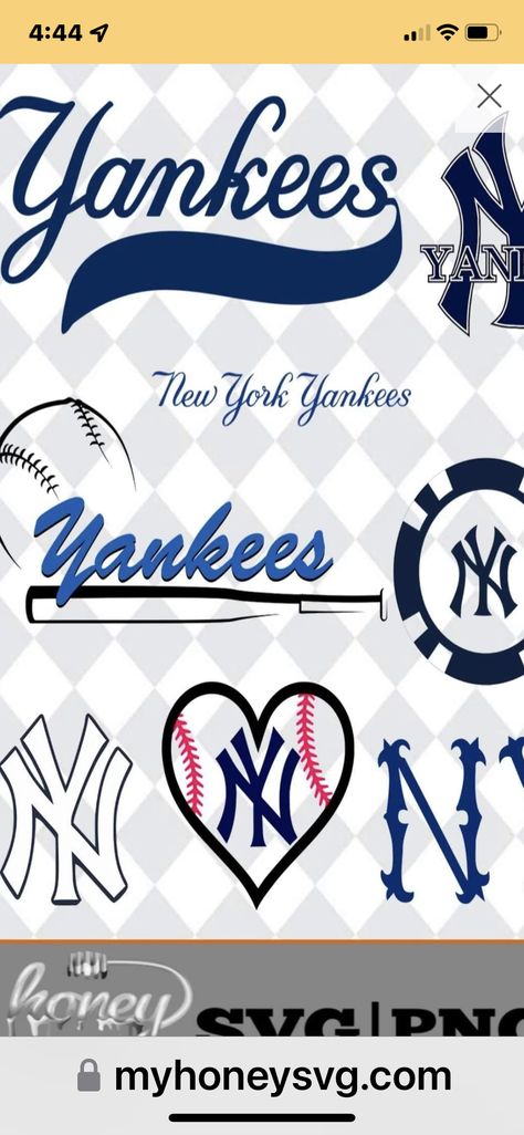 Yankees Svg Free, Free Svg, New York Yankees, New York, Baseball