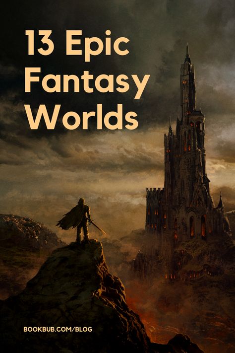 13 of the most awesome fantasy worlds in literature. #books #fantasy #worldbuilding Fantasy Worldbuilding, Epic Fantasy Books, Summer Book Club, Summer Reading Challenge, Bored Jar, Adventure Books, Fantasy Worlds, Summer Reading Lists, Literature Books