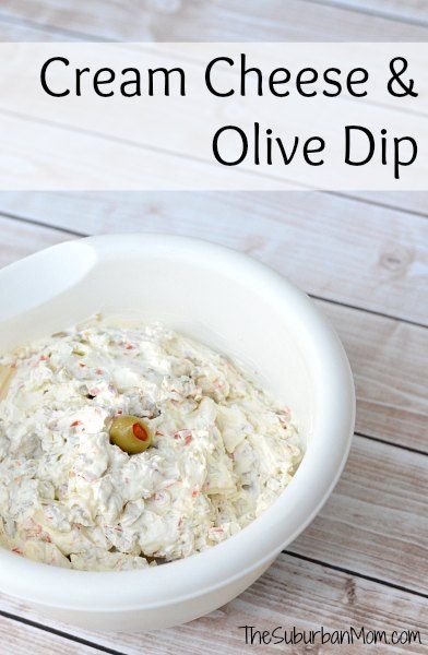 Olive Dip Recipe, Olive Dip, Easy Dip, Suburban Mom, Cream Cheese Dips, Creamy Dip, Miracle Whip, Snack Dip, Cream Cheese Spreads