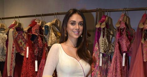 Aditi Rao Hydari In An Anarkali Suit For The Jade By MK Store Launch, Aditi Rao Hydari, Bollywood Michelle Rodriguez, Aditi Rao Hydari Indian Outfits, Aditi Rao Hydari Indian, Outfits Suit, Aditi Rao Hydari, Aditi Rao, Ariel Winter, Brie Bella, Nikki Bella