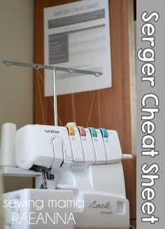 Serger Sewing Projects, Serger Tutorial, Serger Projects, Serger Tips, Serger Sewing, Beginner Sewing Projects Easy, Creation Couture, Sewing Lessons, Sewing Skills