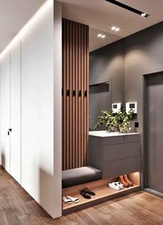 Design Ložnic, Home Office Layout, Home Hall Design, Foyer Design, Bedroom Master, Bed Furniture Design, 아파트 인테리어, Hall Design, Home Entrance Decor