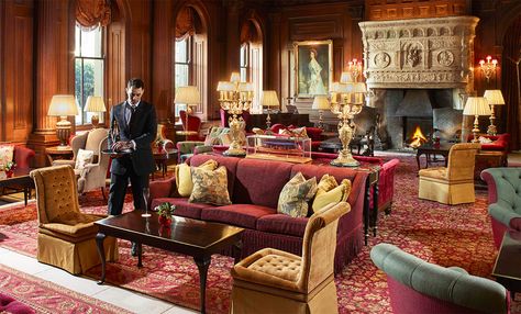 The great hall at Cliveden House Hotel Cliveden House, England Houses, English Estate, Chateau Hotel, Country House Hotels, Luxury London, Stately Home, Cool Countries, Hotel Reviews