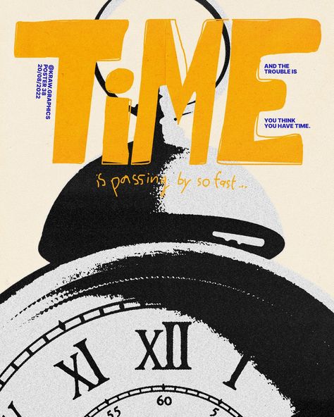 find more posters on instagram! #poster #posterdesign #art #design #graphicdesign #graphic #design #time #quote #quotes #watch #vintage #old #aesthetic Old Poster Aesthetic, Perspective Poster Design, Graphic Design Cover Art, Minimal Vintage Design, Quote Graphic Design Layout, Time Design Graphic, Vintage Minimalism Graphic Design, Times New Roman Poster, Brain Poster Design