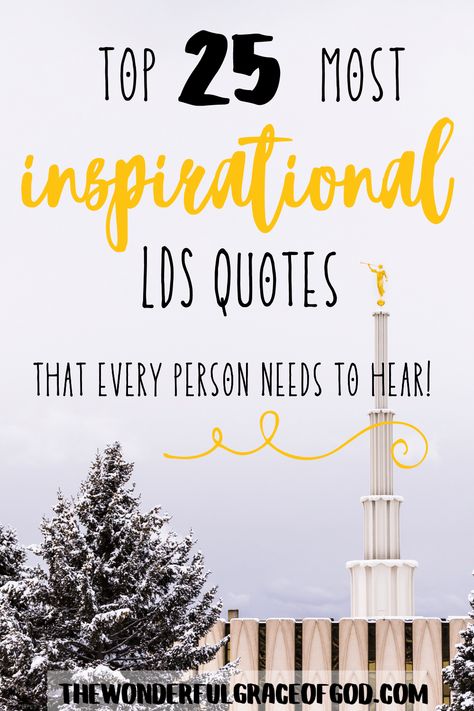 These are the best and most inspirational LDS quotes of all time! They are full of faith, hope, love and joy. These are the perfect quotes for when you need encouragement, and you are looking for some guidance in your life. Check out this list of the absolute best LDS quotes. Lds Inspirational Quotes Motivation, Lds Birthday Quotes, Inspiring Lds Quotes, Lds Quotes On Hope, Lds Spiritual Thought Messages, Lds Motivational Quotes, Lds Mission Quotes, Lds Family Quotes, Lds Quotes On Family