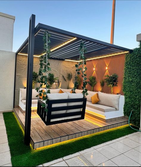 Roof Terrace Design, Rooftop Patio Design, Terrace Garden Design, Terrace Decor, Rooftop Terrace Design, Rooftop Design, Patio Garden Design, Rooftop Patio, Home Garden Design