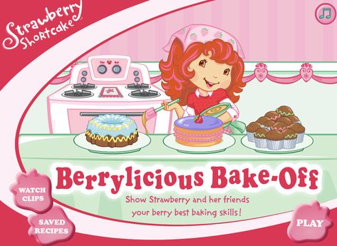 Play Free Online Strawberry Shortcake Berrylicious Bake-Off Game in freeplaygames.net! Let's play friv kids games, strawberry shortcake games, strawberry games.  #PlayOnlineStrawberryShortcakeBerryliciousBakeOffGame #PlayStrawberryShortcakeBerryliciousBakeOffGame #PlayFrivGames #PlayStrawberryShortcakeGames #PlayFlashGames #PlayKidsGames #PlayFreeOnlineGame #Kids #StrawberryShortcake #Friv #Games #OnlineGames #Play #StrawberryShortcakeGames Most Beautiful Cakes, Girly Games, Barbie Games, Nostalgia 2000s, Games To Play With Kids, Online Games For Kids, Childhood Memories 2000, Counting On, Off Game