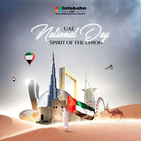 Travel Advertising Design, Qatar National Day, Visual Advertising, Creative Advertising Photography, Digital Advertising Design, Uae National Day, Happy National Day, Ads Creative Advertising Ideas, Travel Advertising