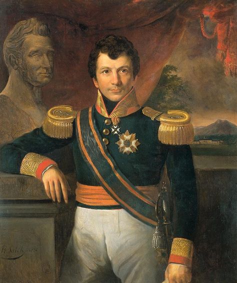 Count Johannes Van Den Bosch, 1836, by Raden Saleh - Van Den Bosch (1780-1844) was a Dutch Lieutenant General & politician. Born at Herwijnen in the Netherlands, Van Den Bosch arrived in Java in 1797 as a lieutenant, but was quickly promoted to colonel. He departed in 1810, because of differences with Governor-General Daendels. After his return to Holland in November 1813 he agitated for the return of the House of Orange. He was made Governor-General of Jakarta in 1830 - Rijksmuseum Amsterdam Delft, 19th Century Portraits, Flying Dutchman, Den Bosch, Cute Profile Pictures, Spongebob Squarepants, Artwork Painting, Portrait Painting, Fine Art America