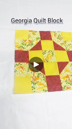 11K views · 156 reactions | Georgia Quilt Block #quiltblockidea #sewingideas #romelaoccasosewingideas | Romela Occaso Sewing Ideas | Jumbo · Bird Energy (feat. Plum Soul) Sew Patterns, 10k Views, Easy Quilts, Quilting Ideas, Quilt Block, Sewing Ideas, Sewing Hacks, Quilting Designs, Quilt Blocks