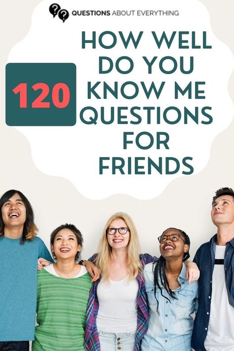 how well do you know me questions for friends Guess About Me Questions, How Well Do You Know Your Family Questions, How Much You Know Me Questions, Get To Know Family Questions, Trivia Questions For Friends, Who Knows You Best Questions, Trivia About Me, How Well Do You Know Me Birthday Game, How Well Do You Know Me Game