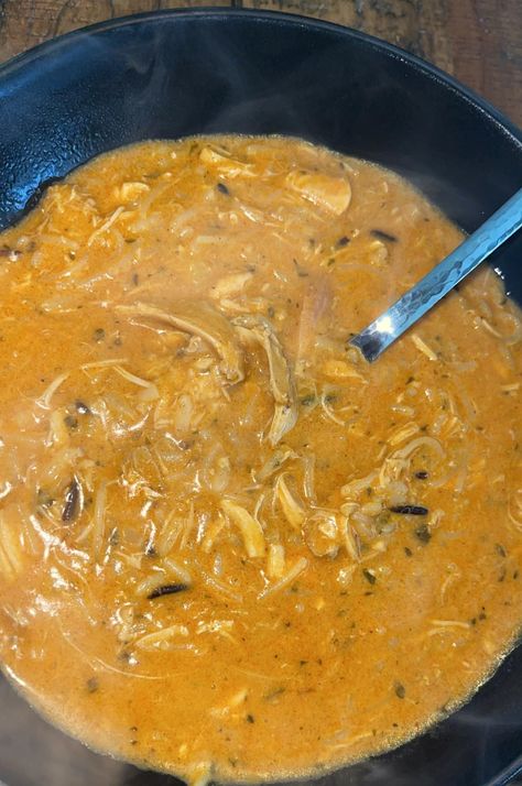 Butter Chicken Soup, Chicken Curry Sauce, Butter Bean Soup, Simply Shredded, Chicken Curry Soup, Butter Chicken Curry, Rice A Roni, Soup Lovers, Curry Soup