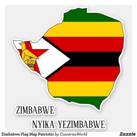 Zimbabwe Map, Zimbabwe Flag, Portfolio Project, Patriotic Gifts, Zimbabwe, National Flag, Fathers Day Cards, Sign Poster, Birthday Cards