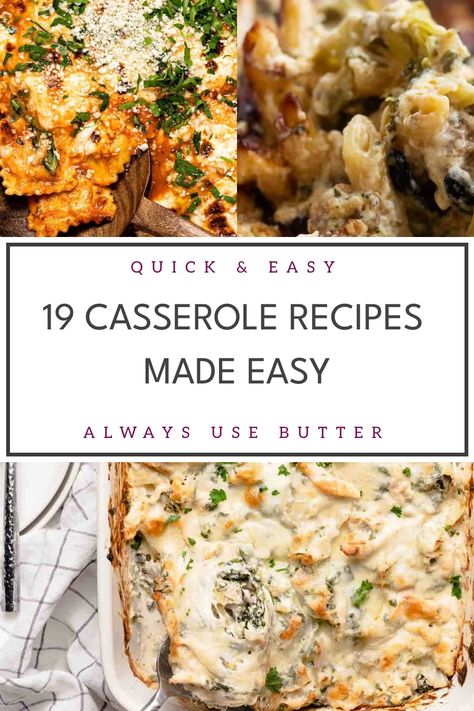 Comforting Casseroles Dinners, Best Hot Dish Recipes, Dinner Recipes For Leftovers, Dump Recipes Dinner Casseroles, Dinner Party Casserole Recipes, Cheeseless Casseroles, Casseroles To Take To Someone, Elegant Casserole Recipes, Hearty Dinner Recipes Comfort Foods